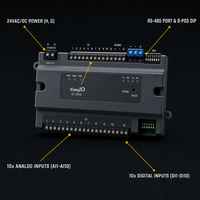 Contrôleur IO-2000 pour la série EC CW, BACnet MSTP Modbus RTU RS-485, 10 entrées numériques, 10 entrées analogiques, contact sec, thermistance NTC 10K 20K, 24V AC/DC BTL