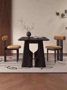 Mesa de comedor moderna de madera maciza para oficina y hogar, mesa de negociación de Península ovalada Simple, muebles para el hogar, comedor - Product Image 3