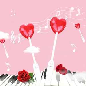 Agolyn Music Lollipop Día de San Valentín Caja Canciones de regalo de cumpleaños Música Hard Lollipop