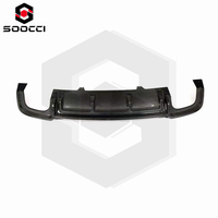 Diffuseur arrière en fibre de carbone ABT Style S5 A5 pour Audi S5 B9 A5 Sport SLINE Kit de carrosserie de pare-chocs arrière 2017-2019