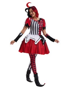 Costume de clown d'horreur pour Halloween 2026, déguisement pour festival, fête, spectacle de scène, tenue de performance - Product Image 6