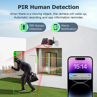 VESAFE Home Hub Solar Wireless Security Camera Outdoor Security Home System 4CH Cam-Kit Smart Alarm PIR and Human Detection