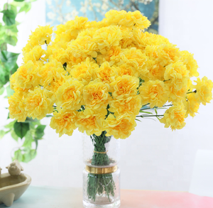 Mantel <span class=keywords><strong>de</strong></span> seda con vástago <span class=keywords><strong>de</strong></span> flores <span class=keywords><strong>de</strong></span> clavel Artificial, <span class=keywords><strong>centro</strong></span> <span class=keywords><strong>de</strong></span> mesa para el hogar, decoración para fiesta <span class=keywords><strong>de</strong></span> boda, día <span class=keywords><strong>de</strong></span> la madre, para mujer - Product Image 6