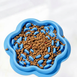 Hot Sale Custom Wholesale <b>Silicone</b> Slow Food <b>Mat</b> With Suction Cups Anti Choking Slow Food Pad Pet Dog Lick <b>Mat</b> Pet Bowl - Product Image 1