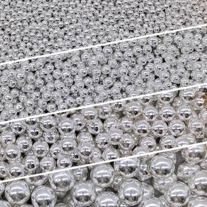 Perles de sucre comestibles de luxe Skytop pour gâteaux, aiguilles de sucre dorées, perles de sucre argentées, décorations de gâteaux en forme de boules dorées - Product Image 2