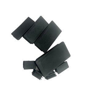 Accessoires Xin : Bouchon de tube rectangulaire, capuchon de protection carré en plastique pour pieds de meubles, accessoire de quincaillerie - Product Image 5
