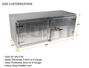 Caja <span class=keywords><strong>de</strong></span> herramientas <span class=keywords><strong>de</strong></span> aluminio <span class=keywords><strong>de</strong></span> alta resistencia, placa <span class=keywords><strong>de</strong></span> diamante, puertas dobles, almacenamiento <span class=keywords><strong>de</strong></span> bloqueo <span class=keywords><strong>de</strong></span> <span class=keywords><strong>paleta</strong></span> y cajas <span class=keywords><strong>de</strong></span> herramientas para remolques <span class=keywords><strong>de</strong></span> plataforma, camiones - Product Image 3