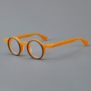 2293 alta qualità <span class=keywords><strong>da</strong></span> uomo moda acetato Designer <span class=keywords><strong>occhiali</strong></span> rotondi montature per <span class=keywords><strong>occhiali</strong></span> <span class=keywords><strong>da</strong></span> <span class=keywords><strong>vista</strong></span> fatti a mano <span class=keywords><strong>occhiali</strong></span> <span class=keywords><strong>da</strong></span> <span class=keywords><strong>vista</strong></span> <span class=keywords><strong>lenti</strong></span> ottiche - Product Image 3