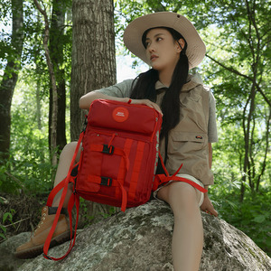 2025 New Model Travel <b>Backpack</b> Lightweight Nylon Double Shoulder Bag Women Men Students Stylish Outdoor Hiking <b>School</b> Bags - Product Image 5