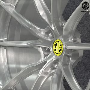 Jantes en alliage personnalisées brossées concaves profondes 5x120 5x112 5x114.3, jantes forgées pour BMW M3 G80, roues Audi 5x115, jantes forgées monobloc - Product Image 2