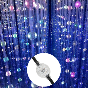 ไฟ LED ทรงกลม SHIJI <span class=keywords><strong>Madrix</strong></span> DC24V UCS1903 ขนาด 35 มม. แบบพิกเซล RGB สีเต็มรูปแบบ กันน้ำกลางแจ้ง IP67 สำหรับตกแต่งในเทศกาล ควบคุมผ่านแอป - Product Image 1