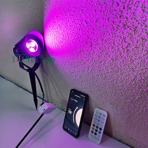 Lampe à clous de projection d'arbres RGBW, étanche IP65, avec contrôle DMX512/WiFi, pour villas américaines, parcs européens et sculptures de parking communautaire - Product Image 1