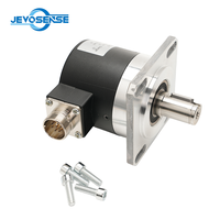 Encodeur incrémental étanche 5-24V, encodeur DC, diamètre extérieur 58mm, arbre plein 15mm