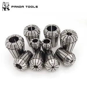 เครื่องมือเครื่องจักรความแม่นยำสูง65Mn ER Collet 0.005มม. 0.008มม. 0.015มม. ER25 Collet