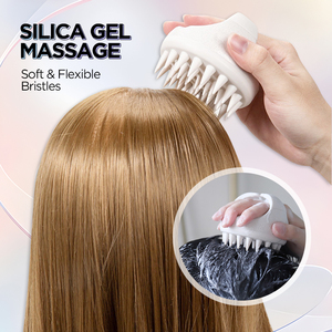 Cepillo Masajeador de Cuero Cabelludo para Champú y Ducha Estimulador de Crecimiento de Cabello al por Mayor de Fábrica - Product Image 3