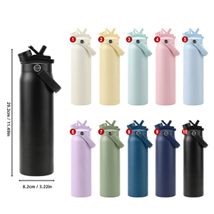 Botella Térmica Reutilizable de 32oz, Termo de Doble Pared, Botella de Agua Deportiva de <span class=keywords><strong>Acero</strong></span> Inoxidable con Logotipo Personalizado - Product Image 3