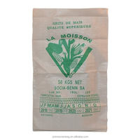 Sac tissé en PP avec logo imprimé blanc, sacs en polypropylène personnalisés pour l'emballage du maïs, du riz et des céréales, sac en raphia en polypropylène de 50 kg, 100 kg, 120 kg