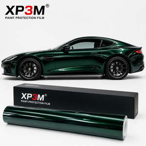 ฟิล์มใสกันรอยรถยนต์ XP3M สีเขียวเมทัลลิกบริติช OEM เงา TPU ความหนา 7.5 มิล ซ่อมแซมตัวเองได้ ป้องกันรอยขีดข่วน ป้องกันสีเหลือง ติดตั้งแบบเปียก - Product Image 4