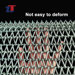 Banda Transportadora Espiral <span class=keywords><strong>de</strong></span> Acero Inoxidable Resistente a Altas Temperaturas para la Industria <span class=keywords><strong>de</strong></span> Hornos <span class=keywords><strong>de</strong></span> Panadería - Product Image 2