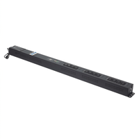 PDU Industrielle Intelligente Triphasée 480V 415V 276V C19 avec Mesure et Commutation, IPDU 32A 63A 12 Prises 22-52kW pour HPC, IA, GPU, Calcul et Surveillance à Distance