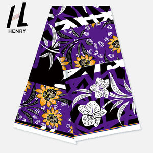 Vibrant Floral in vải polyester cho váy váy thời trang trang phục - Product Image 4