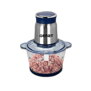 Gemat Electric Food Grinder 1L Stainless Steel Meat Mincer <b>Vegetable</b> <b>Chopper</b> Kitchen Processor - Product Image 3
