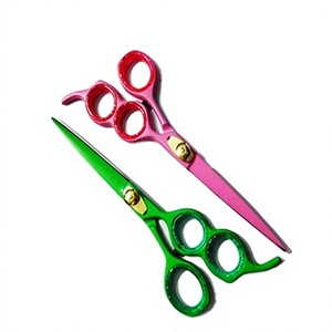 Ciseaux de barbier professionnels ASAP 6 pouces pour droitiers, en acier inoxydable 4Cr13 durable, manche moyen, pointe affûtée, pour coupe de cheveux - Product Image 1