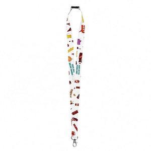 High Quality Custom <b>Polyester</b> <b>Lanyard</b> Eco-Friendly and Silk Screen Printed Manufacturer's Cartoon RPET <b>Lanyard</b> - Product Image 1