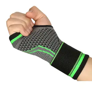 Fabrika doğrudan satış 3D örme hafif Palm Guard nem esneklik bilek desteği kol
