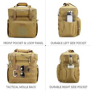 Muestra Gratuita de Bolsa Térmica Personalizada, Bolsa de Almuerzo Aislada Grande de Oxford Suave, Mochila para Picnic, Enfriador de Botellas de Vino, Almacenamiento de Alimentos - Product Image 4