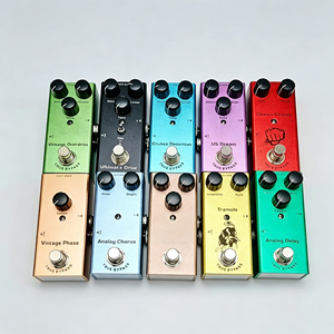 Pédale d'effets pour guitare électrique True Bypass Mini Type Unique Overdrive Lead Digital Delay Metal - Product Image 3
