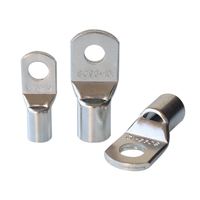 Cosse de câble en cuivre de haute qualité SC Type 10 16 25 35 50 70 95mm2 cosses à sertir en cuivre étamé SC50-6 SC70-8 SC95-10 SC120-12