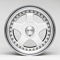 Jantes en aluminium SRD OEM personnalisées, design à 5 branches, 16, 17, 19, 20, 21, 22 pouces, pour la course, le tuning, Nissan, Ford, Honda