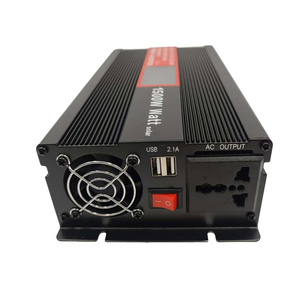 Convertisseur de puissance 1500W 12V <span class=keywords><strong>220V</strong></span> à onde sinusoïdale modifiée, onduleur DC-AC hors réseau, convertisseur 12V vers <span class=keywords><strong>220V</strong></span>, onduleurs portables pour voiture - Product Image 3