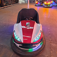Nouvelles Voitures Tamponneuses Électriques LED Style Course Scintillant pour Centres Commerciaux Intérieurs et Parcs d'Attractions pour Enfants