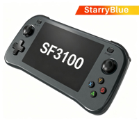 Consoles de jeux portables S Classic SF3100, batteries 3000 mAh, machine de jeu vidéo, écran IPS 4,5 pouces, double joystick, SF3100 Arcade Gamer