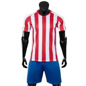 Thoáng khí chất lượng cao thời trang nam Spandex bóng đá Áo sơ mi logo đồng phục bóng đá tùy chỉnh Jersey
