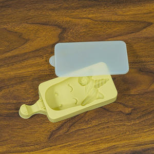 Moule à glace en silicone en forme de hibou licorne unique avec couvercle, 100 % qualité alimentaire - Product Image 2