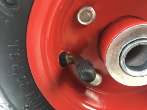 עגלת גלגל מוצק גומי צמיגי 400-8 350-8 250-4 גומי גלגלי גלגל בארו - Product Image 6