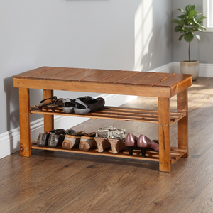 Durable Solid <b>Wood</b> Modern Design Shoe <b>Bench</b> Living Room Cabinet-Home Furniture with Custom Logo for Living Room & Home Office - Product Image 3