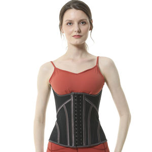 2026 Gaine amincissante <span class=keywords><strong>pour</strong></span> femme, contrôle du ventre, corset de maintien <span class=keywords><strong>pour</strong></span> l'entraînement, gaine sculptante post-partum avec fermeture éclair et crochets - Product Image 3
