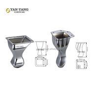 Pieds de chaise en alliage de zinc YANYANG, pieds de table de haute qualité de 90 mm, pieds de meubles modernes pour accessoires de canapé
