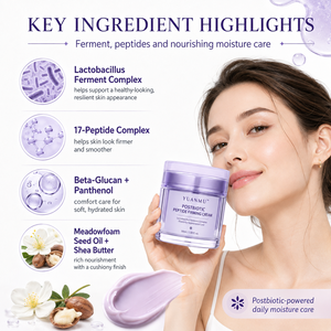 Tratamiento para los Poros, Crema Facial Nocturna Hidratante, Reafirmante, Antienvejecimiento, con Péptidos, Probioderm, Lifting 3D - Product Image 3