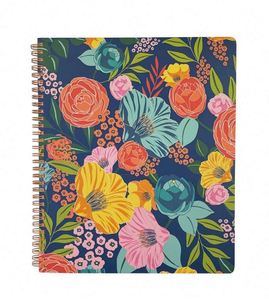 Échantillon Gratuit - Carnets de Notes Professionnels en Cuir Spirale A5, 80 Feuilles, Impression Numérique, Reliure à Feuillets Mobiles - Personnalisable - Product Image 1