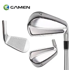 Gamen Golf Iron Head Club hombres OEM mujeres personalizado blueprint ejes T200 forjado Golf set Iron Head only clubs set Golf iron