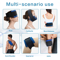 Compresse de gel en nylon non toxique à double usage chaud/froid – Réutilisable pour un soulagement instantané de la douleur et du stress pour la thérapie des articulations du genou/de la taille