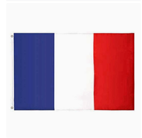 Drapeau dominicain 3x5 pieds, drapeau national dominicain avec œillets en laiton, bords doublement cousus, couleurs résistantes, parfait pour l'affichage