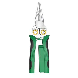 Multi-functional Needle-nose Wire Stripper Pliers 1/4 In Jaw 3 In Length Metric Measurement Industrial Grade 65 Manganese Steel - Product Image 5