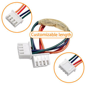 맞춤형 JST XH 4핀 커넥터 플러그 터미널 2.5mm 26AWG 케이블 하네스 포함 - Product Image 2
