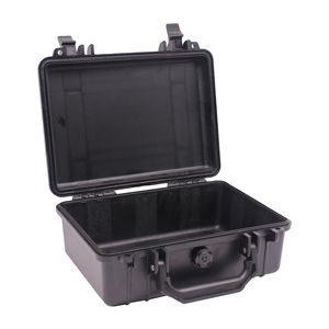 Estuche de herramientas resistente al agua, caja de herramientas de plástico, equipo de almacenamiento protector, organizador negro - Product Image 6